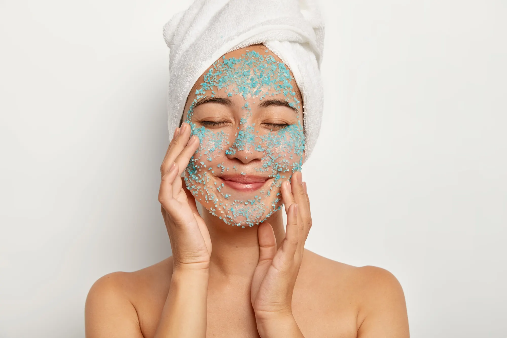 scrub peeling